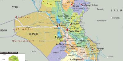 Iraagi linnade kaart