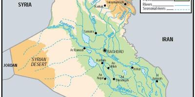 Kaart Iraagi tõus